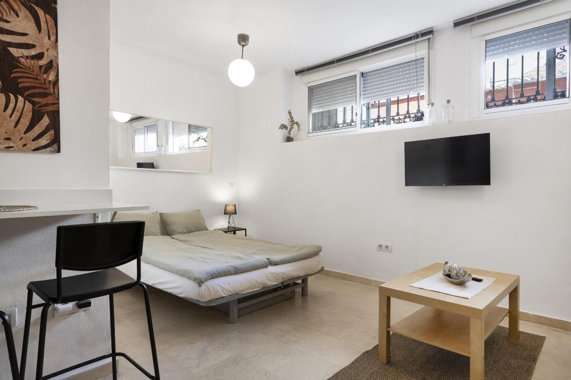 מאלגה Cozy Central Studio In Pasaje Olletas מראה חיצוני תמונה